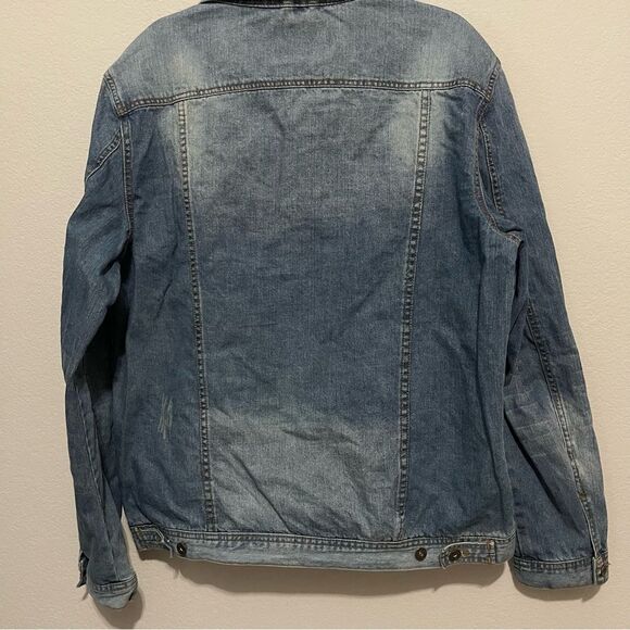 Sunset Creek Casual Menswear Denim Jean Jacket Size XXL Pro Edge Clothing - Picture 10 of 12